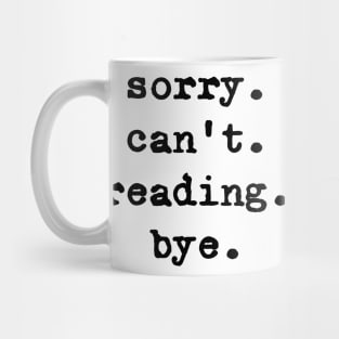 Sorry can't reading bye Mug